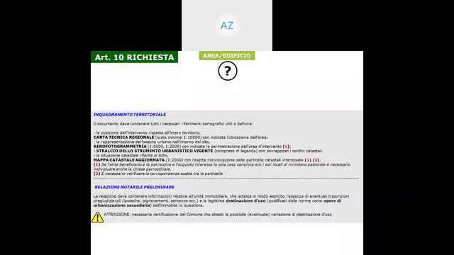 Proposta formativa Art-10 per le richieste di contributo di EDILIZIA di culto - 2020