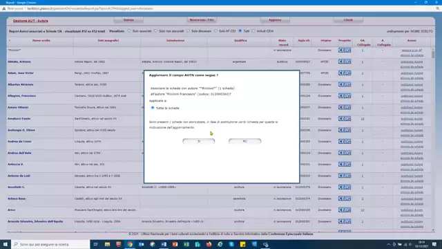 Associare un autore a più schede OA